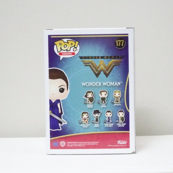 Wonder Woman (Blue Dress) Games Stop Exclusive Funko Pop! #177 - Picture 3 of 4